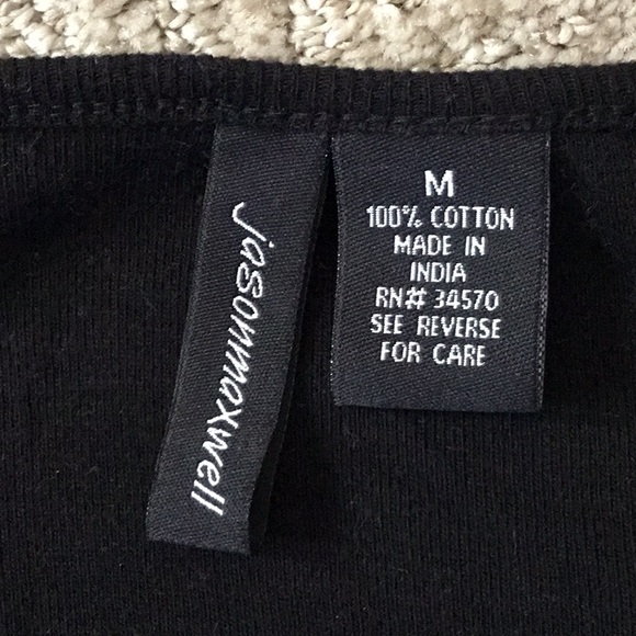 Jasonmaxwell black bling Tee size M - Picture 3 of 4